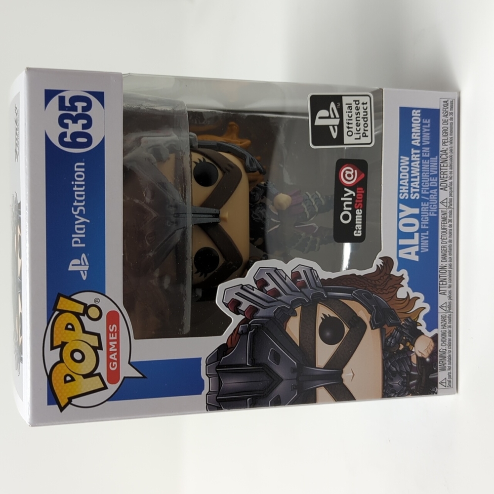 Funko Pop Aloy Shadow Stalwart Armor Playstation GameStop Exclusive HZD